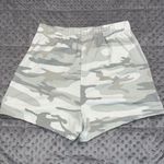 Awake  medium junior's butterfly camo shorts elastic waistband cotton blend Photo 4