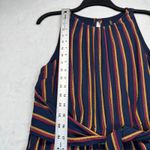 Plenty by Tracy Reese‎ Striped Wide Leg Jumpsuit Sleeveless Casual Size S Blue Photo 4