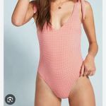 Eberjay Eberjey Betty Noelle Tie Shoulders Swimsuit sz S Gingham  $169 Photo 2