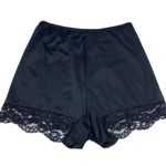 Vanity Fair *Vintage ? Black Sheer Lace Tap Pillow Tab High Waist Gusset M? Photo 0