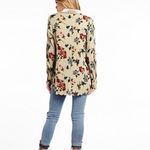 Aratta Silent Journey Floral Sequin Top Blouse Size L Photo 6