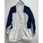 Columbia Terra Nova Womens Jacket Coat Size L White Blue Full Zip Nylon Photo 4