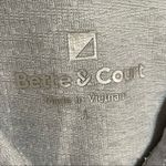 Bette & Court Women’s Quarter Zip Long Sleeve Top Gray Size L Photo 9