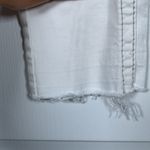 Almost Famous  Skinny White Jeans Tan Stitching Size 5 EUC #DS-1646 Photo 8