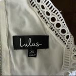 Lulus White  Lace Dress Photo 9