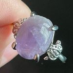 Amethyst Purple ring size 9 Photo 6