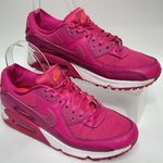 Nike Air Max 90 Women’s Shoes Sneakers 7.5 Fuschia Pink Valentines Edition Photo 0