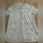 Peter Nygard NYGARD Blue White Striped Button Down Size XL Photo 1