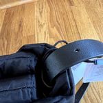 MCQ Black Puffer Buckle Shoulder Bag Quilted Adjustable Strap NWT Photo 3