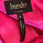 Laundry by Shelli Segal Ruffled One-Shoulder satin mini Dress barbie pink Photo 5