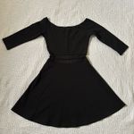 Lulus  Mesh Black Skater Dress Photo 2