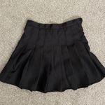 Preppy Black Pleated Tennis Skirt With Built In Shorts Size XS Photo 0