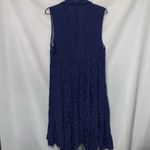 Wo size 14/16(torrid size 1)Size Navy High Low Polka Dot Sleeveless Dress Photo 8