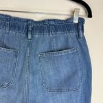 J.Crew  Womens Straight Leg Crop Jeans Sz 27 Medium Wash Paperbag Waist Photo 8