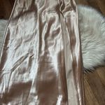 Birdy Grey  Kira Dress In Shiny Satin Neutral Champagne Photo 6
