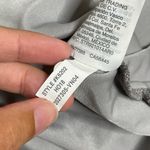 Madewell Grey silver velvet pajama cami top Photo 2