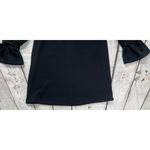 Lush Clothing Lush Black Cold Shoulder French Terry Knit Dress Photo 6