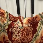 Farm Rio  Floral Patterned pineapple Wide-Leg Pants size small Photo 3