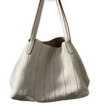 Max Mara  Soft Leather Off-White Tote w Pouchette Photo 0