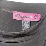 Sale! Morgan & Co. Black Skirt with Front Split Size undefined Photo 4