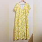 Draper James  Cream Dress with Lemon Design Photo 1