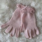 Vintage 60s Lace Gloves Pink Photo 0