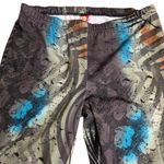 Apple Bottoms  Pullon Skinny Leggings M Multicolored Elastic Waist Stretch Knit Photo 1