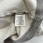 Anthropologie  Ambrose Knit Jacket Gray Cream Cardigan Plush Collar Size Medium Photo 7