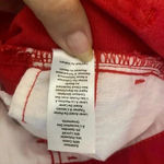 Talbots Flawless Skinny Ankle Scalloped Hem Capri in Red Size 12 Photo 5