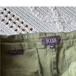 NYDJ  Women's Sage Green Flat Front Shorts Photo 8