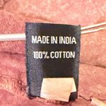 Thrill Jeans Denim Button Shirt Womens L Brown Acid Wash Distressed Western Boho Size L Photo 7