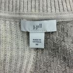 J. Jill Patchwork Cable Knit Cardigan Womens XS Neutral Brown Cozy Cottagecore Photo 5