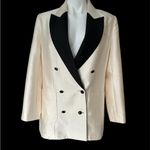 Zimmermann Dancer Tuxedo Dress Milk/Black 3 (L) EUC Photo 4