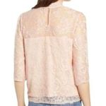 Heartloom Revolve Women's Dusty Pink Lace Coquette Top Blouse New Photo 2