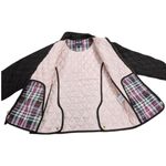 Lands' End  Quilted Polyester Dark Brown /Pink Lining Jacket Women Sz S 6-8 NWOT Photo 4