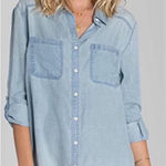 Billabong  Got The Blues Chambray Shirt Dress Photo 0