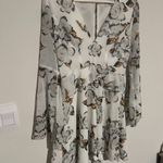 Bariano  Lumier white floral dress xs Photo 4