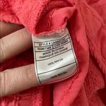 cupcakes and cashmere Hughes Embroidered Tank Size Small Coral Pink Photo 7