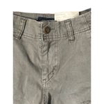 American Eagle Mens 10" Lived-In Cargo Shorts Gray Pockets Cotton Stretch SZ 26 Photo 4