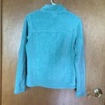 Patagonia  Fleece Pullover Jacket Ladies Small Green Sweatshirt‎ Photo 7