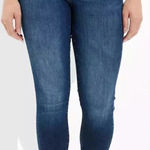 American Eagle  Curvy High Waist Jegging Jeans‎ Stretch Denim Dark Blue Size 00 Photo 0
