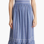 Max Studio 💙✨  Blue Flutter Sleeve Floral Tiered Maxi Dress 🌸 Size S – EUC Photo 0