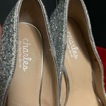Charles by Charles David Women's Heels, Silver, Size 9M glitter Photo 8