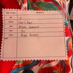 Coolibar Womens Rash Guard Size 3X Oversized Abstract Floral Colorful Swimwear Red Photo 13