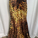 Mac Duggal  Leopard Print Prom Formal Beaded Animal SKIRT ONLY!‎ Two piece 0313 Photo 0