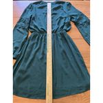 EXPRESS  Women's Green  Long Sleeve Lace Details Mini Dress Sexy Party Formal‎ Photo 6