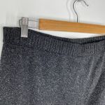 J.Jill Women Silk Cotton Knit Skirt Size SP Black Speckled Sweater Office Career Gray Photo 3
