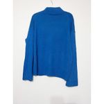 Rails ‎ Sasha Delft Blue Wool Cashmere Blend Mock Neck Knit Oversized Sweater XL Photo 8