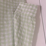 Tuckernuck  Pomander Place Green Gingham Plaid Adair Button Down Top Size Large Photo 4