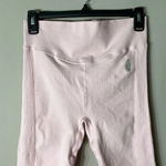 FP Movement Free People Women's M/L Ribbed Stretch Workout Leggings Baby Pink Size undefined Photo 4
